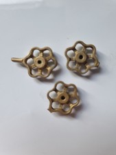 Live steam fitting lost wax cast handwheels 15mm dia sold in 3s need finishing