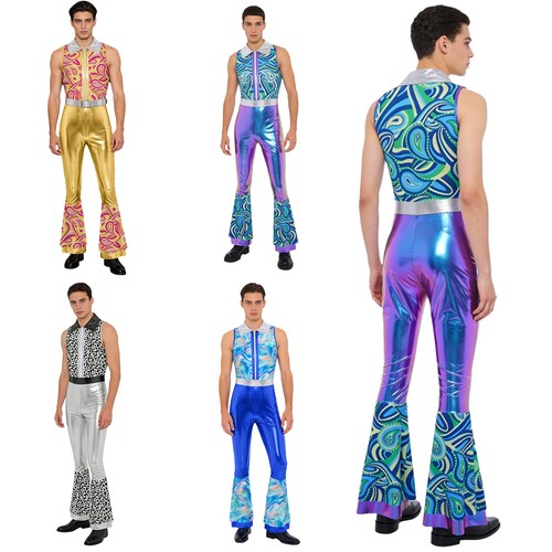 Men bodysuit bodycon unitard - bodysuit,