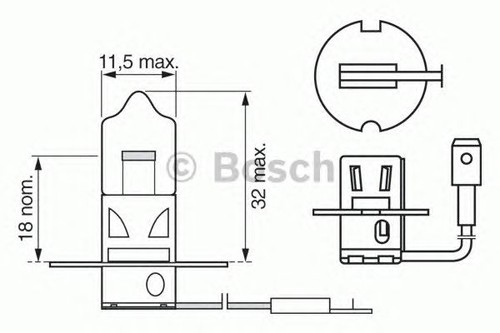 Bosch life 453 - bosch, 55w
