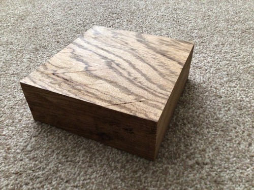 Zebrano wood bowl - bowl, turning