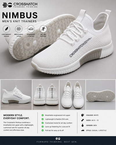 Men trainers white running - men's,