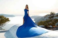 Flying dress for photoshoot