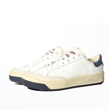 Adidas Trainers Rod Laver Consortium Shoes UK 4 White Men's Casual Rare 