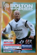 Bolton Wanderers vs Leeds