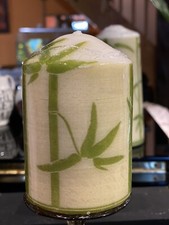 BAMBOO DESIGN HAND DECORATED