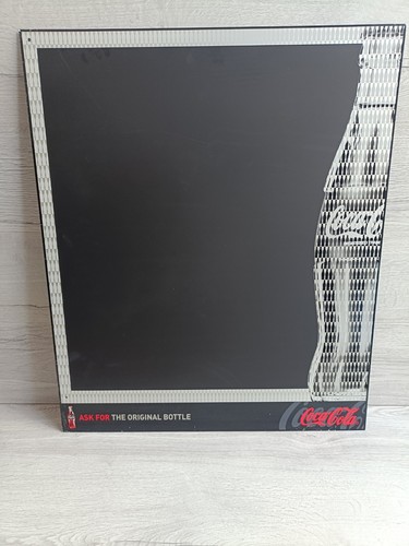 Coca cola metal chalkboard - coca,