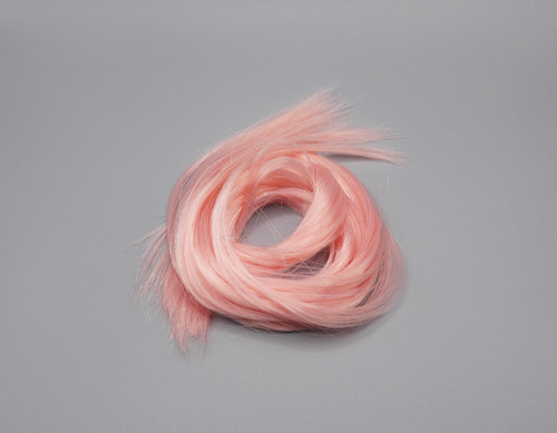 Peach pink soft nylon - pink, nylon/acrylic
