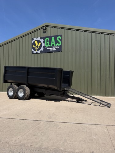 Ton muck trailer manure - ton,