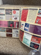 Bundle of Vintage Match Boxes Matchbox Old Job Lot Rare In Folder