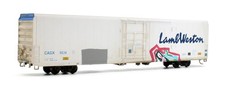 WALTHERS 'HO' GAUGE CAGX 9634 LAMB WESTON CRYOGENIC REEFER CAR *WEATHERED*