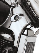 Chrome Neck Covers fits Suzuki