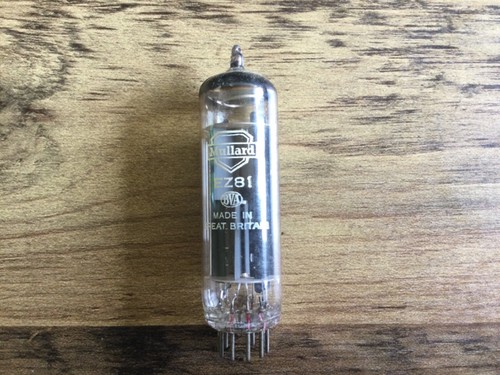 Mullard ez81 valve nos - mullard,
