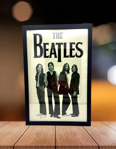The beatles framed wall art - a4,