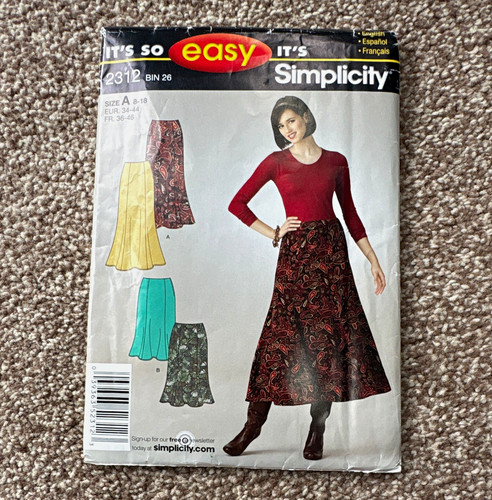 Simplicity 2312 sewing pattern - simplicity,