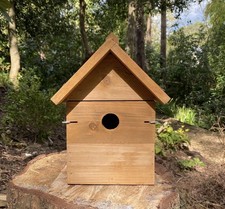 Large Wooden Multi-Hole Bird