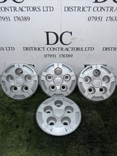Set Of Four Fiat Ducato & Motorhome 15" Steel Wheel Centre Cap Trims