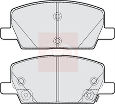 Brake Pad Front Axle To Fit Opel Mokka X 12->, Vauxhall Mokka X 12->