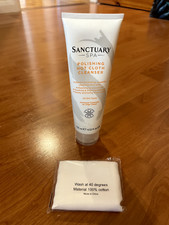 Sanctuary Spa Polishing Hot Cloth Cleanser with Polishing Cloth 125ml 