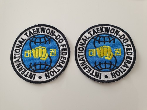 Patches taekwondo itf 2cm - itf, 9.2cm
