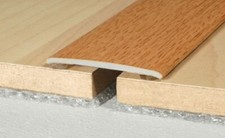SELF-ADHESIVE WOOD EFFECT ALUMINIUM FLOOR BAR EDGE TRIM THRESHOLD PROFILE 930x35