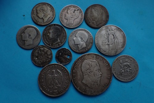 Bulk scrap silver coins - silver, coins,