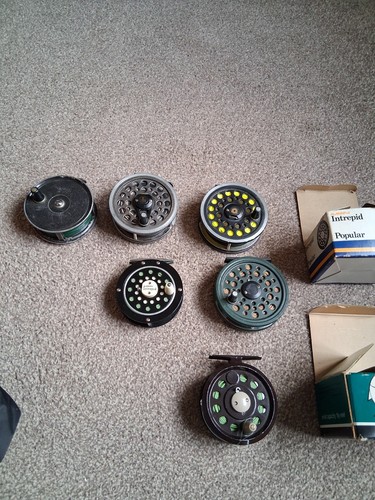 Vintage trout fly reels - 6,