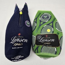 Champagne Bottle Covers Lanson Wimbledon Tennis Theme x 2
