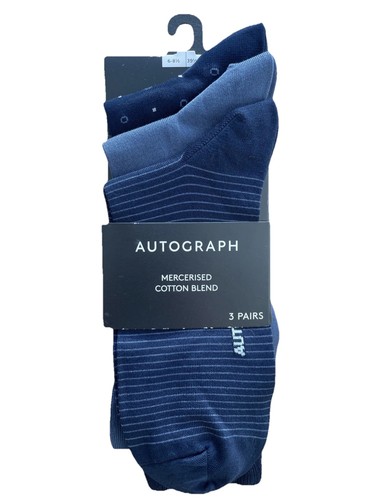 Mens socks 8 - 6-8.5, autograph