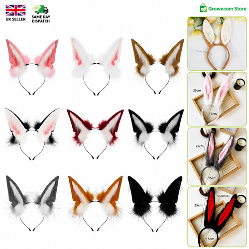 Brown rabbit ears - rabbit, headband