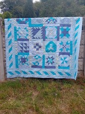 Handmade Blue Blanket