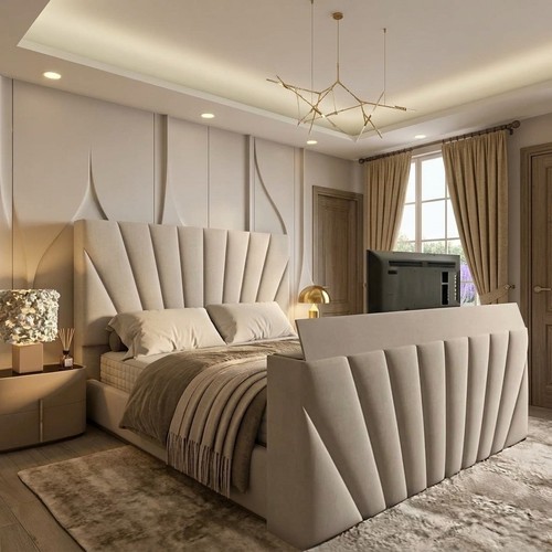 Luxury sunrise bed frame - luxury, tv