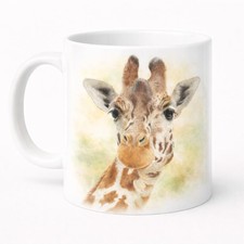 Giraffe Watercolour Mug Brew