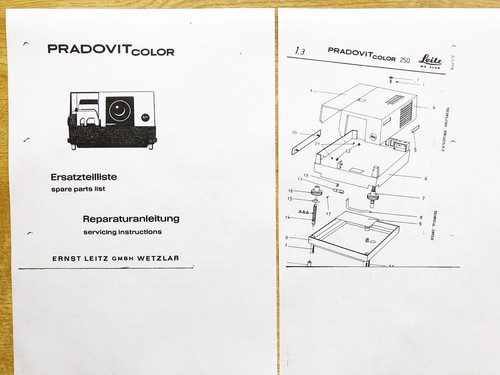 Leitz leica pradovit color - leitz,