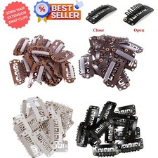 Hair Extension Snap Clips 28mm