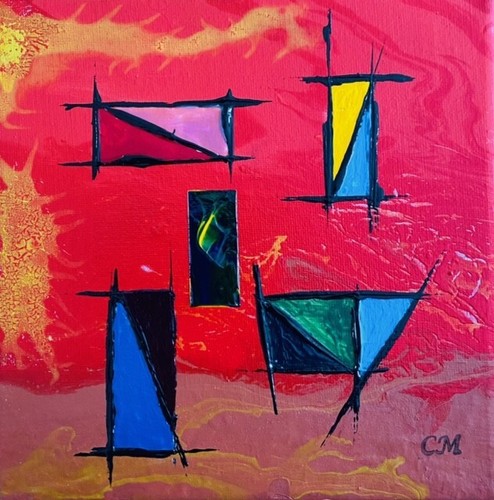 Abstract modern original art - modern,