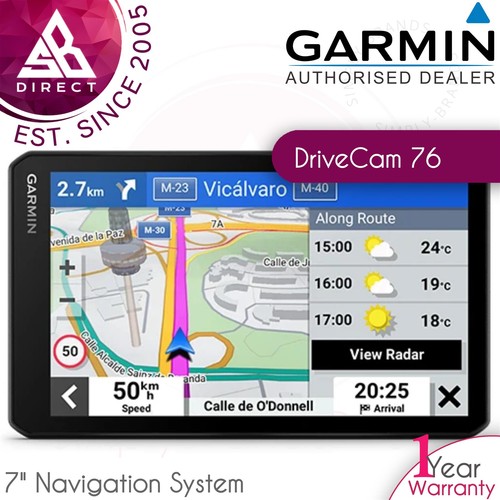 Garmin drivecam gps - 76, 7"