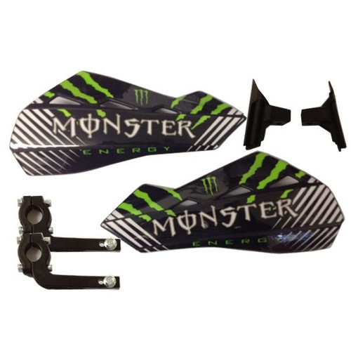 Green black energy hand guards - hand,