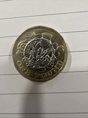 Pound coin misprint - 1,