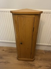 Oak Corner Cabinet
