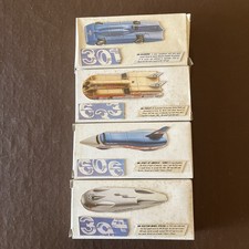Set Of 4 Boxed Lledo Diecast Model Cars.Thrust,Bluebird,Sonic 1 & Railton Mobil