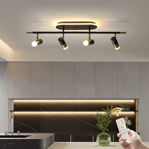 Black led ceiling - black,