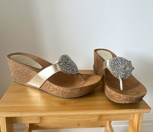 Moda pelle pezzeit gold - in,