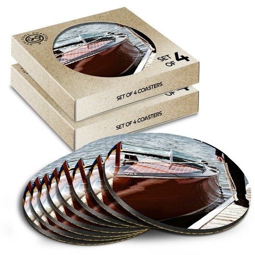 Round coasters the box - the,