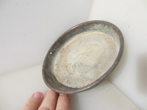 Victorian bronze scale pan - bronze,