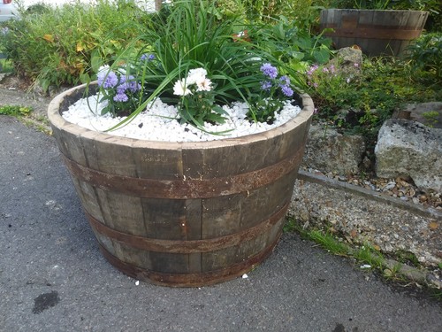 Large oak whiskey half - whiskey,