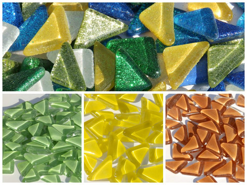 Crystal glass polygon - crystal,