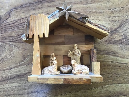 Nativity scene ornament - nativity, in