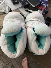 Happyfeet  Slippers Teal &