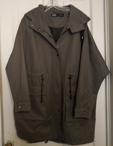 Zara khaki green safari style - zara,