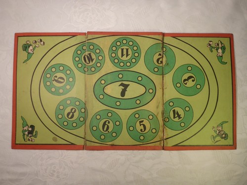 Old game board from - game,
